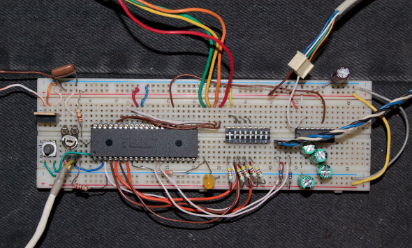 Montaje Para los Ensayos en la Protoboard Montaje Para los Ensayos en la Protoboard